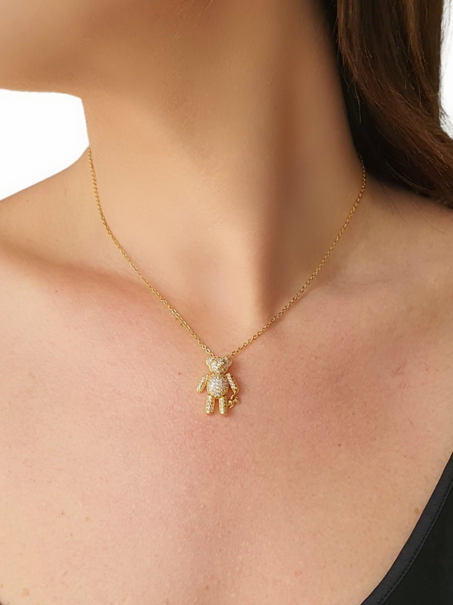 Collana "Teddy & Teddy" Gold - 333HOPE333