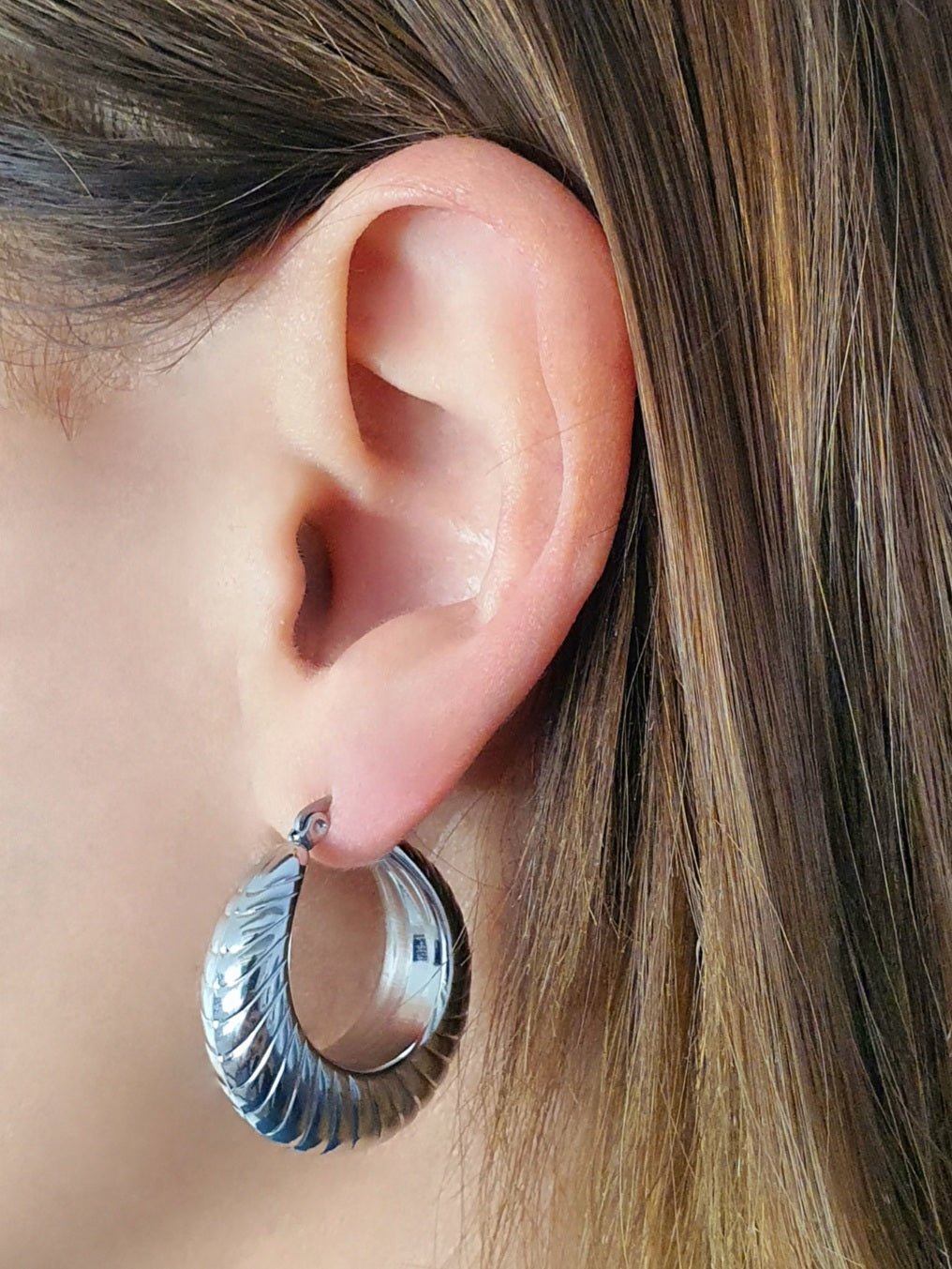 Coppia cerchi “Gili” silver - 333HOPE333