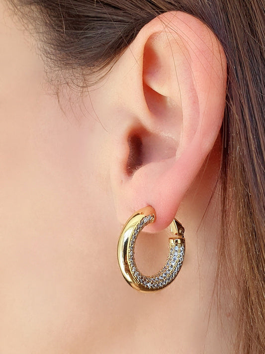 Coppia di cerchi “Sabrina” Gold - 333HOPE333