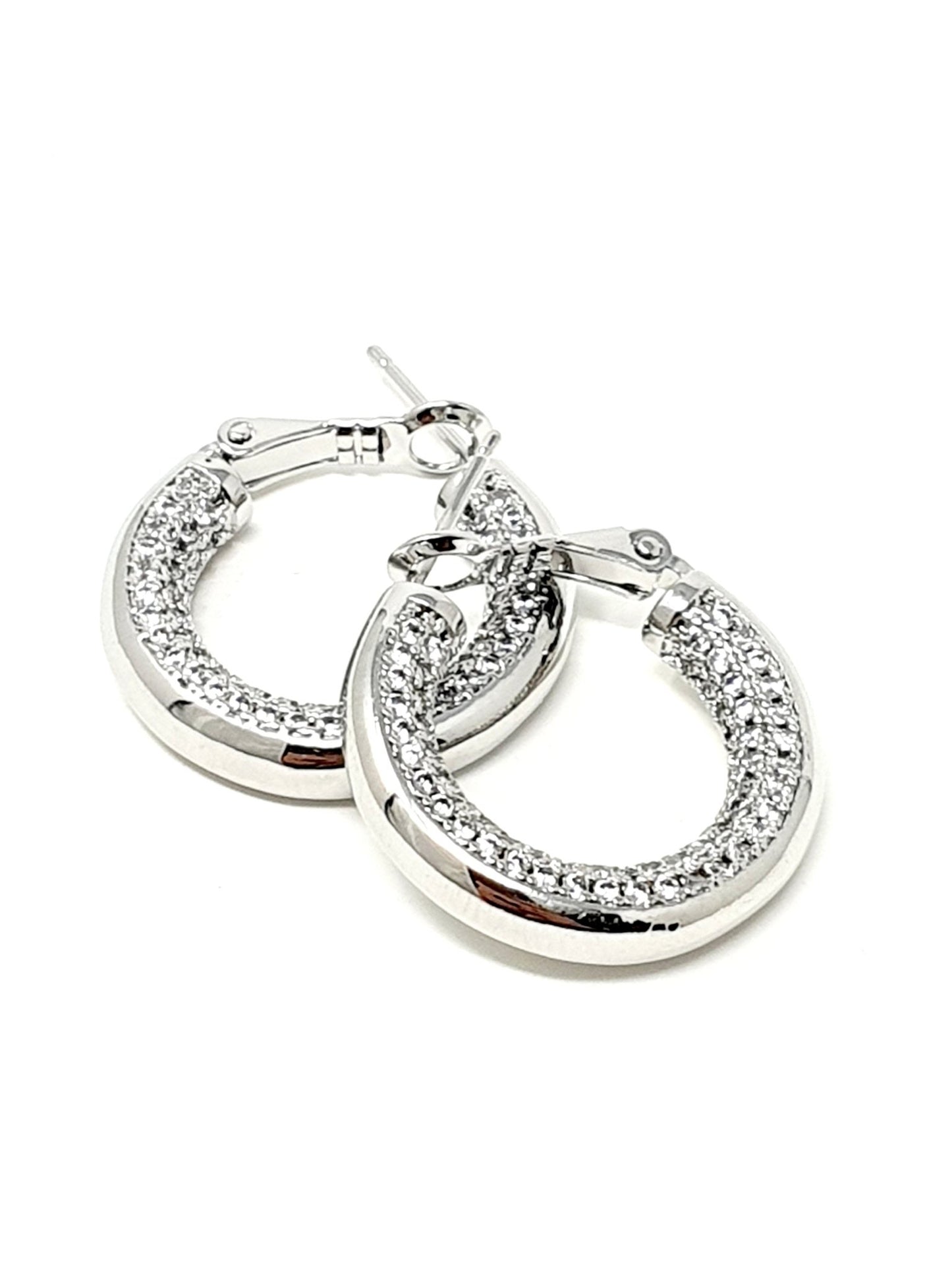 Coppia di cerchi “Sabrina” Silver - 333HOPE333