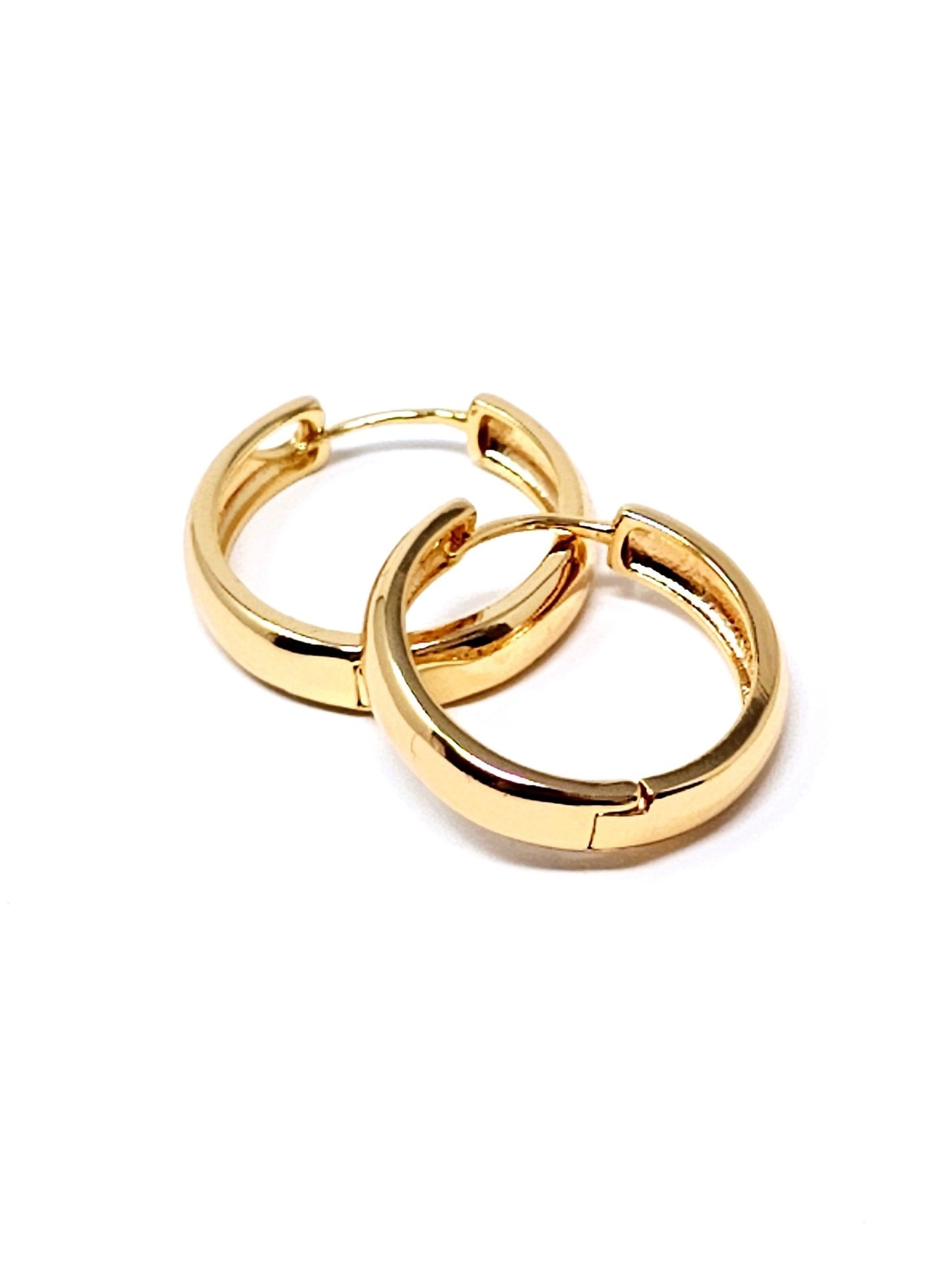 Coppia di mini hoops "Sofia Bigā Gold - 333HOPE333