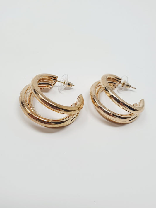 Coppia di orecchini “Alis” gold - 333HOPE333