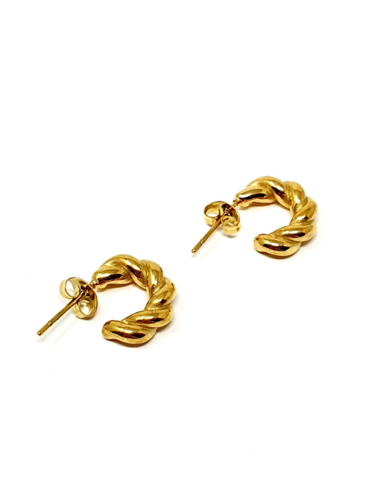 Coppia di Orecchini “Esmeralda Mini” Gold - 333HOPE333