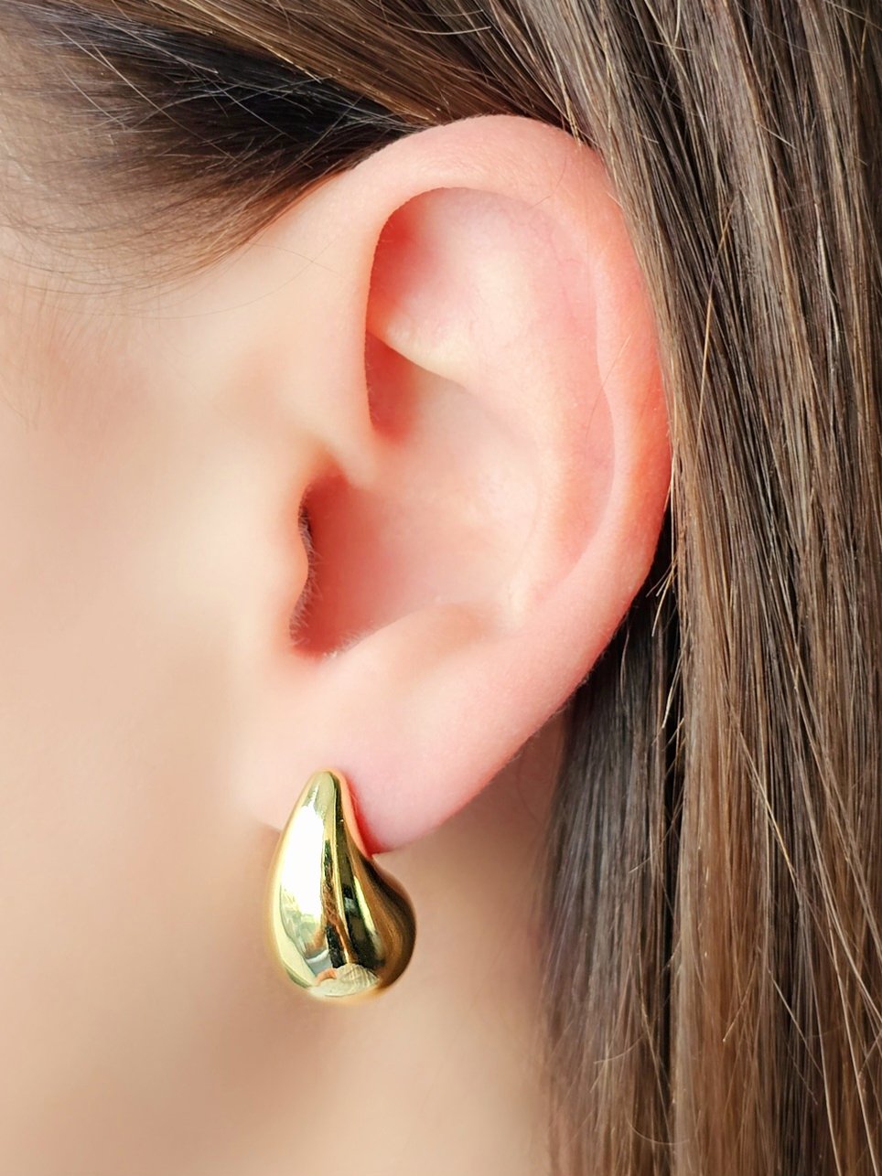 Coppia di Orecchini "Golden Drops Mini" - 333HOPE333