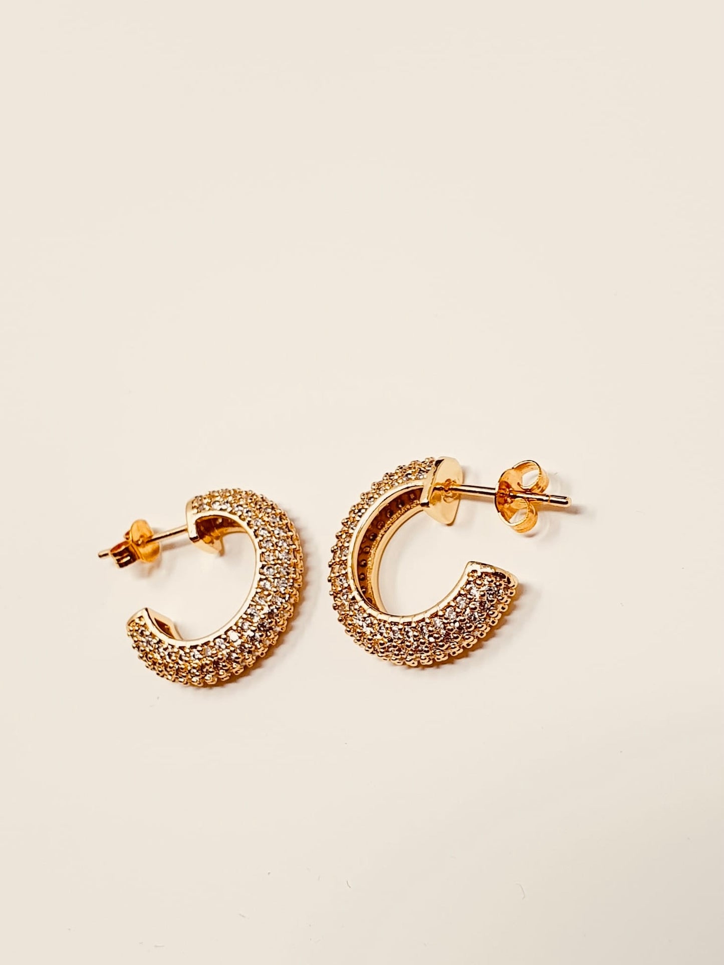 Coppia orecchini “Shining Circle” Gold - 333HOPE333