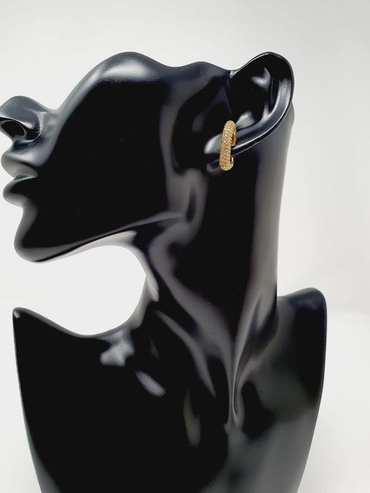 Coppia orecchini “Shining Heart” Gold - 333HOPE333