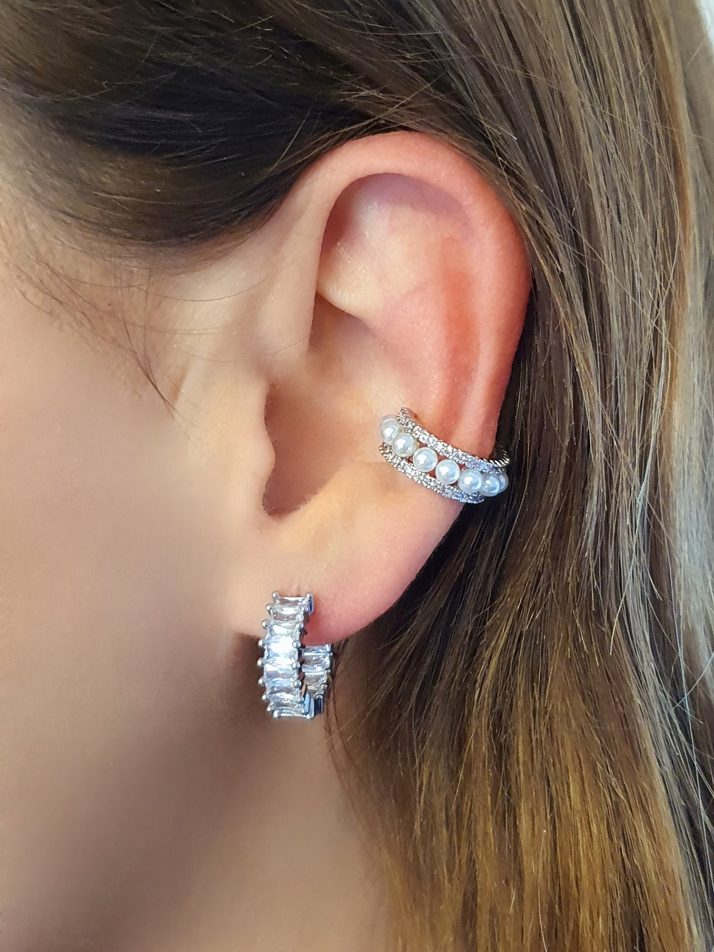 Ear cuff "Ariel Slim" Gold o Silver - 333HOPE333