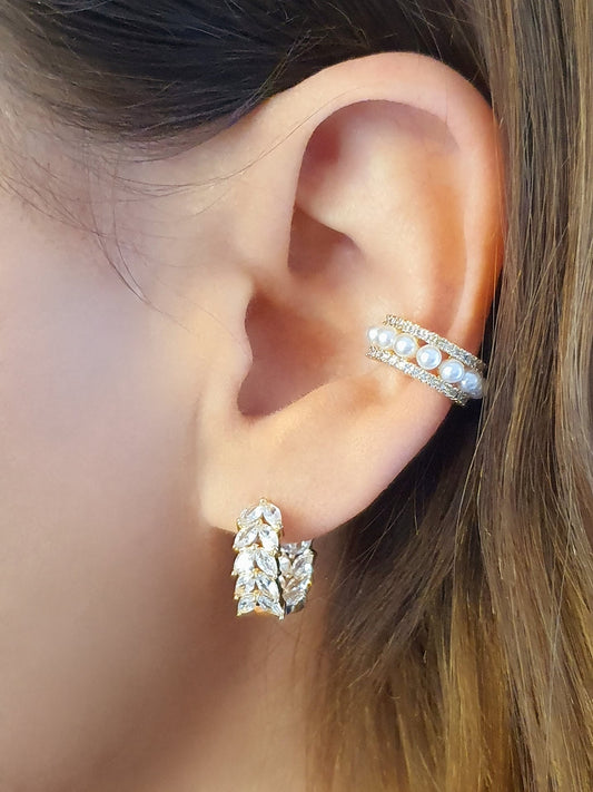 Ear cuff "Ariel Slim" Gold o Silver - 333HOPE333