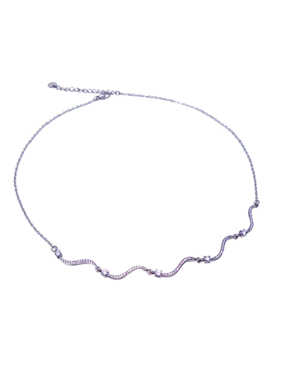 Collana Girocollo "Artemide" Silver
