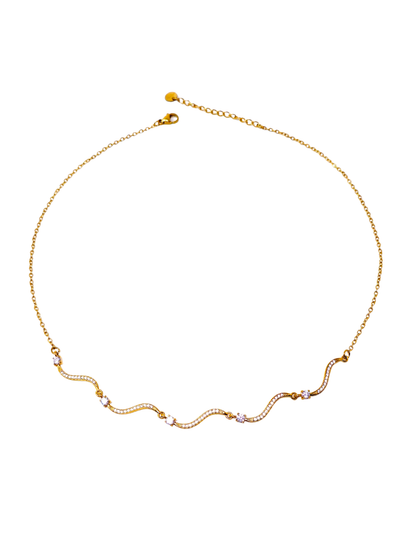 Collana Girocollo "Artemide" Gold