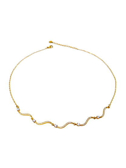 Collana Girocollo "Artemide" Gold