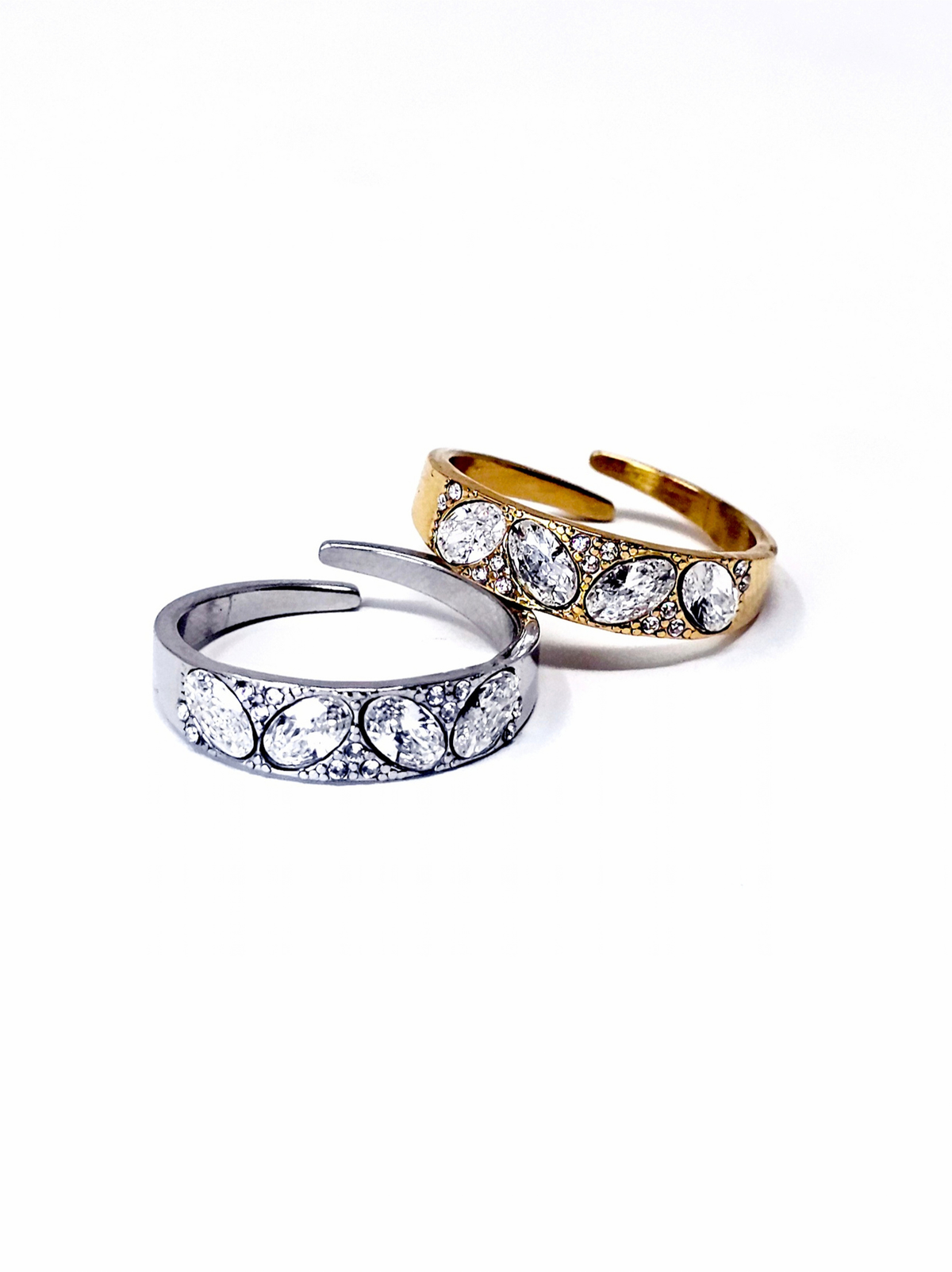 Anello Regolabile "Bliss" Gold o Silver