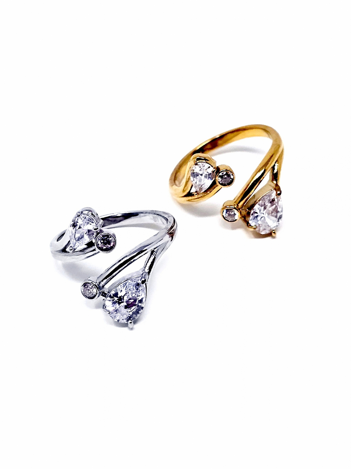Anello Regolabile "Essenza" Gold o Silver