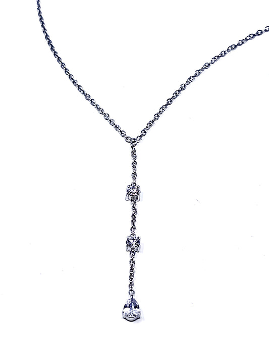 Collana Girocollo "Astra" Silver