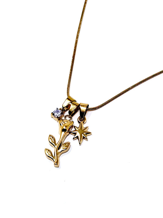 Collana Girocollo "Desiderio" Gold