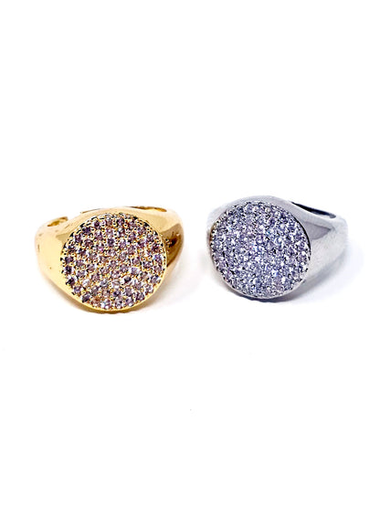 Anello Chevalier Regolabile "Icona" Gold o Silver