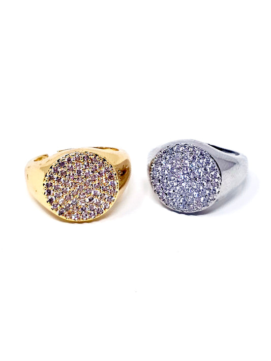 Anello Chevalier Regolabile "Icona" Gold o Silver