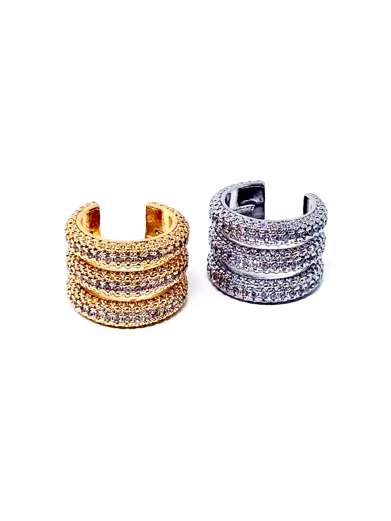 Ear Cuff "Multi Paris" Gold o Silver