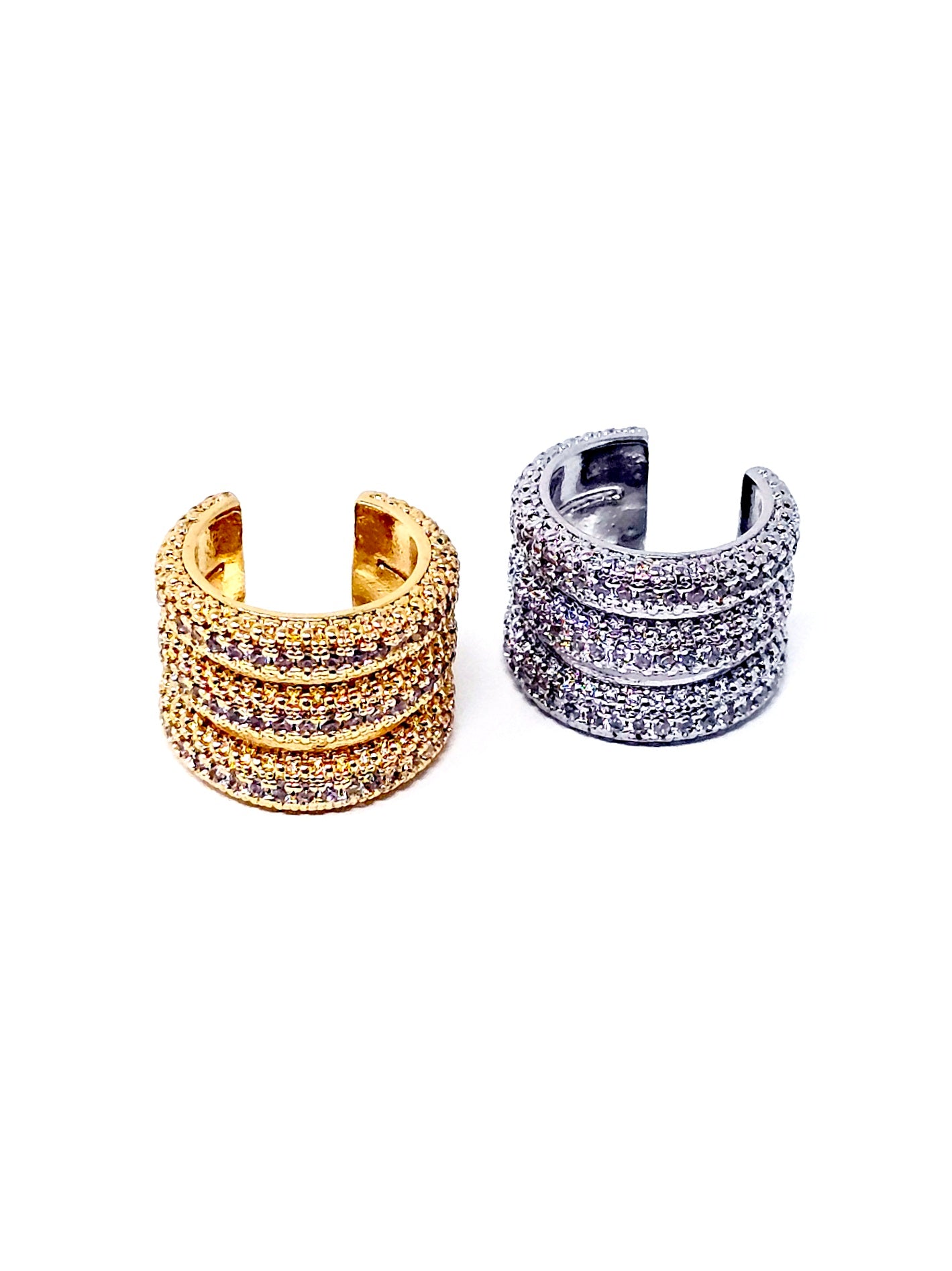 Ear Cuff "Multi Paris" Gold o Silver
