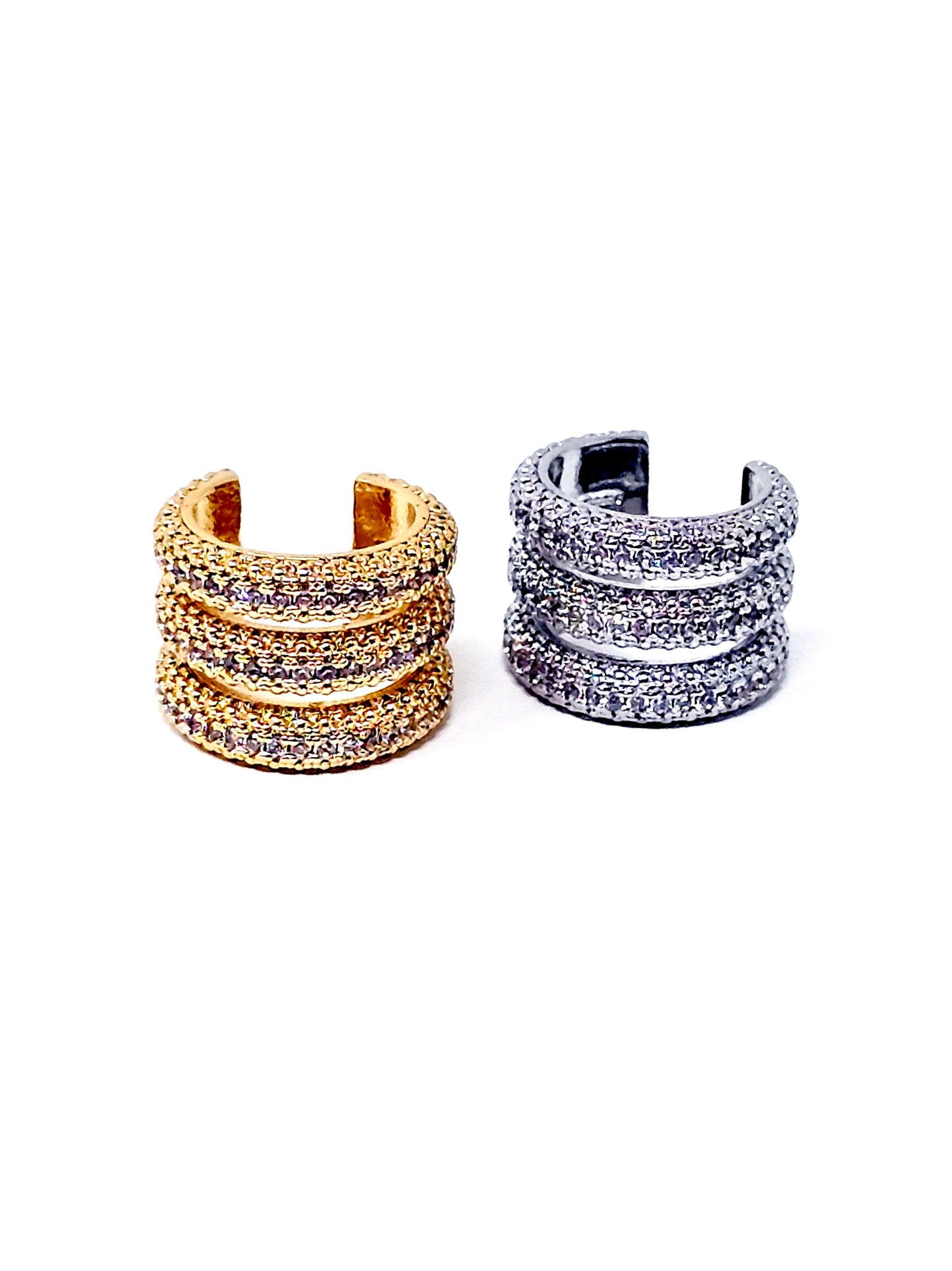 Ear Cuff "Multi Paris" Gold o Silver