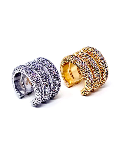 Ear Cuff "Multi Paris" Gold o Silver