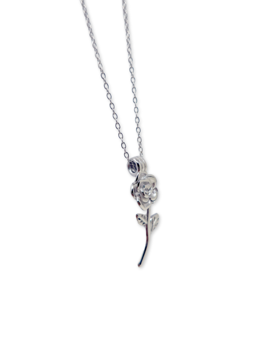 Collana Girocollo "Rosa con spine"