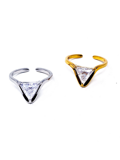 Anello Regolabile "Aura" Gold o Silver