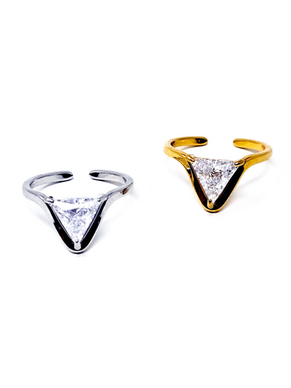 Anello Regolabile "Aura" Gold o Silver