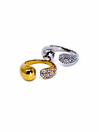 Anello Regolabile "Little Drops" Gold o Silver