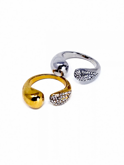 Anello Regolabile "Little Drops" Gold o Silver