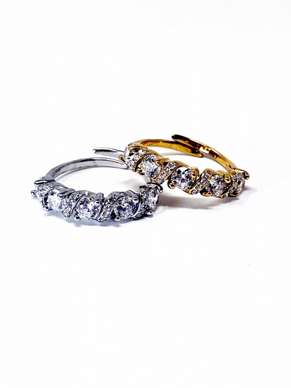Anello Regolabile "Fantasy" Gold o Silver