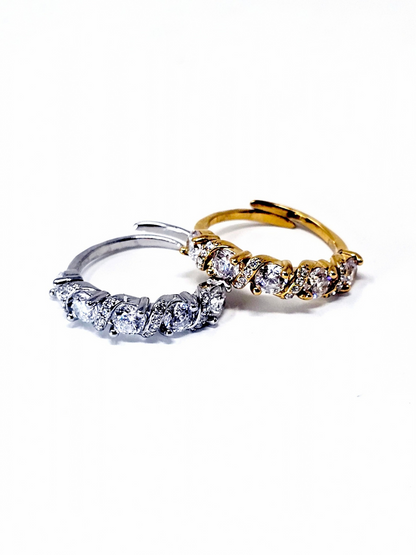Anello Regolabile "Fantasy" Gold o Silver