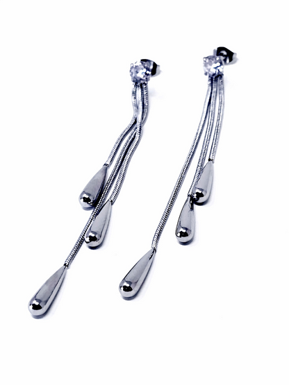 Coppia di Orecchini "Cassiopea" Silver
