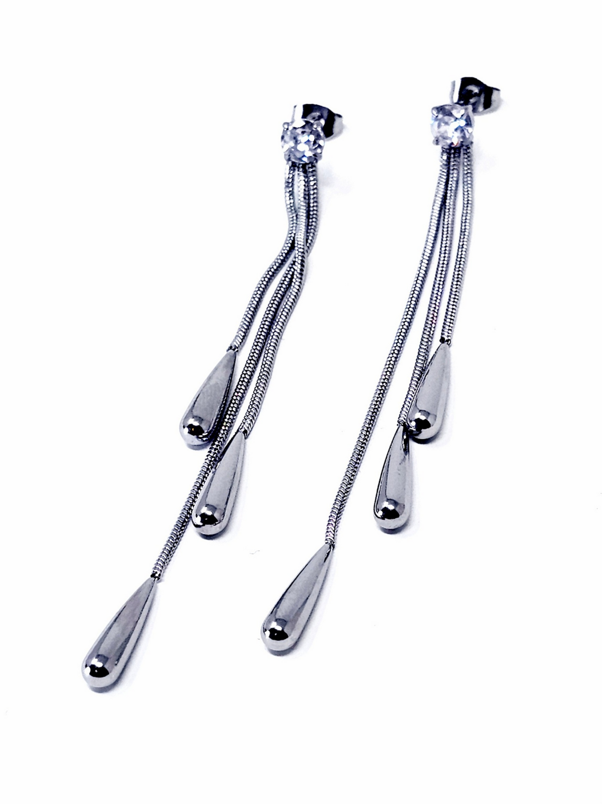 Coppia di Orecchini "Cassiopea" Silver