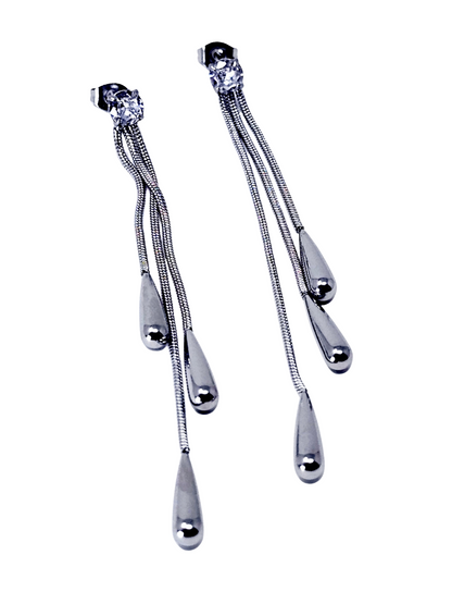 Coppia di Orecchini "Cassiopea" Silver