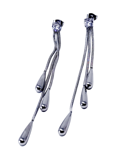 Coppia di Orecchini "Cassiopea" Silver