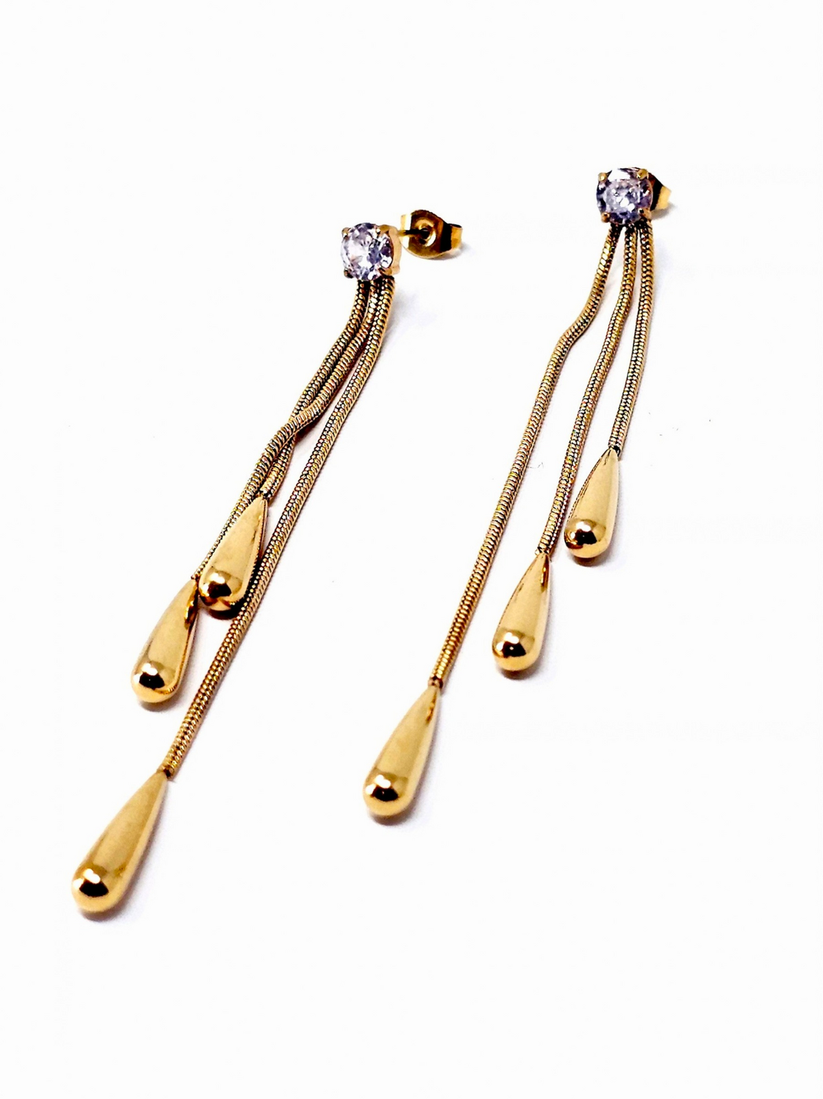 Coppia di Orecchini "Cassiopea" Gold