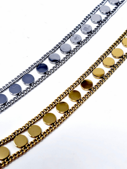 Choker/Girocollo "Lumina Chain" Gold o Silver