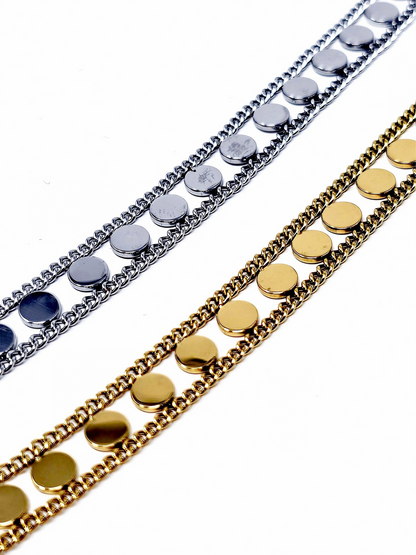 Choker/Girocollo "Lumina Chain" Gold o Silver