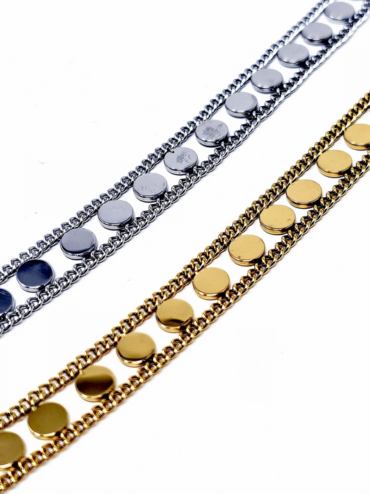 Choker/Girocollo "Lumina Chain" Gold o Silver