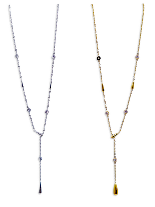 Collana Girocollo "Cassiopea" Gold o Silver