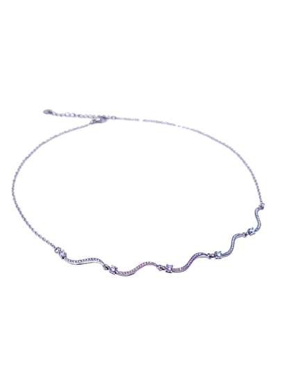 Collana Girocollo "Artemide" Silver