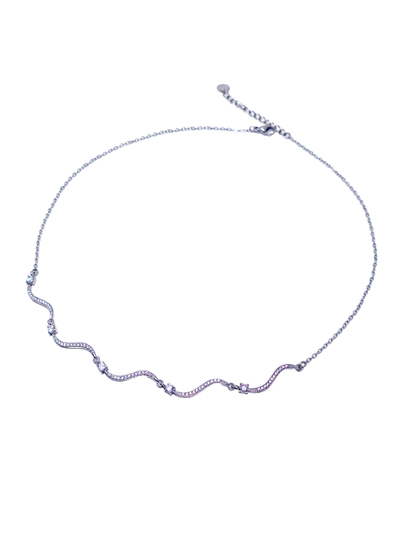 Collana Girocollo "Artemide" Silver