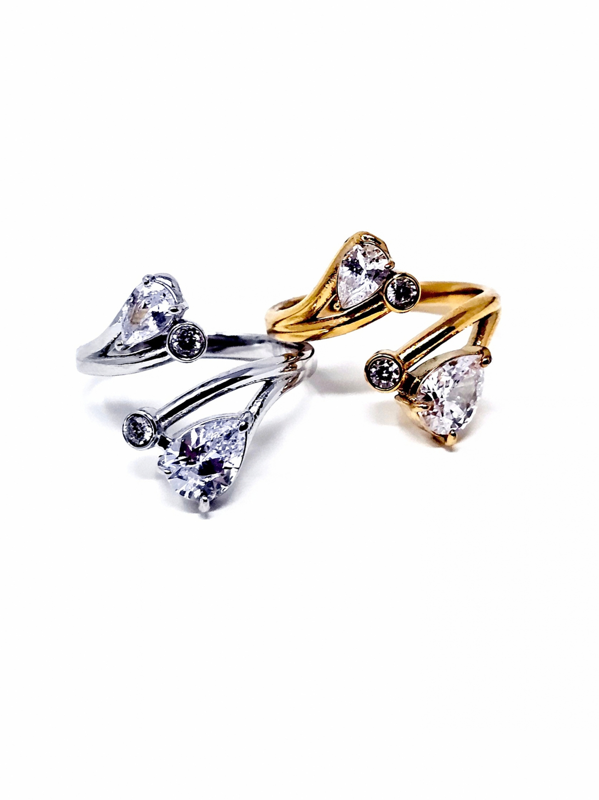 Anello Regolabile "Essenza" Gold o Silver