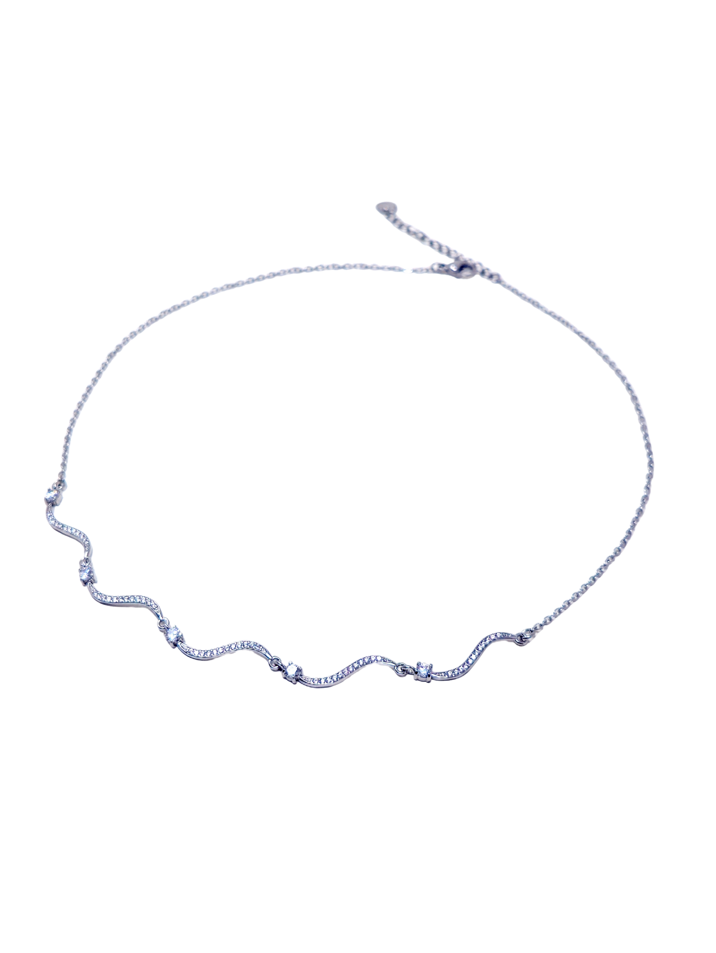 Collana Girocollo "Artemide" Silver