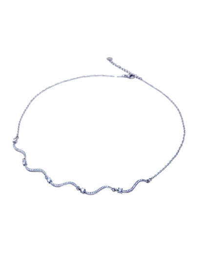 Collana Girocollo "Artemide" Silver