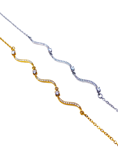 Bracciale "Artemide" Gold o Silver