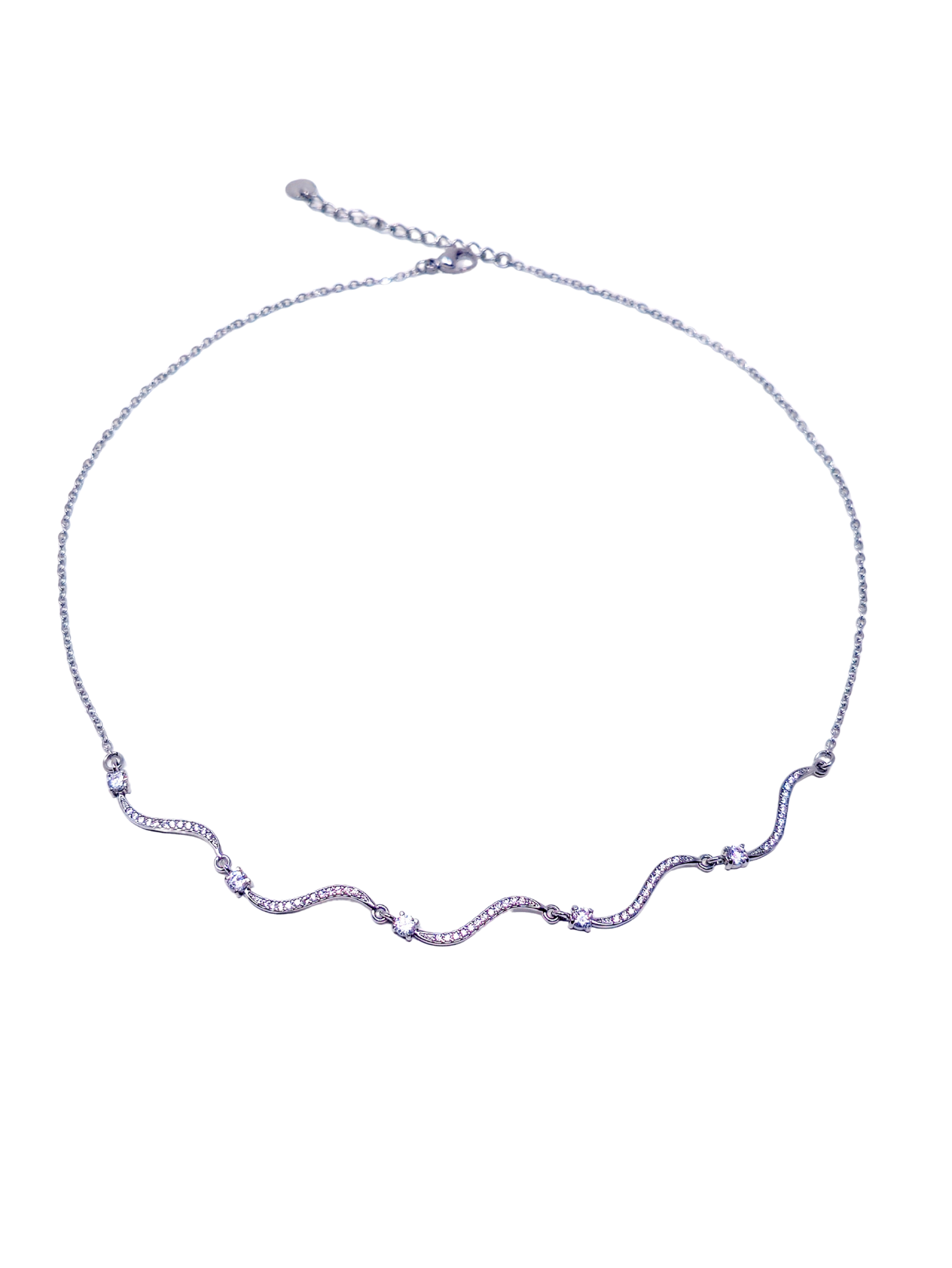 Collana Girocollo "Artemide" Silver