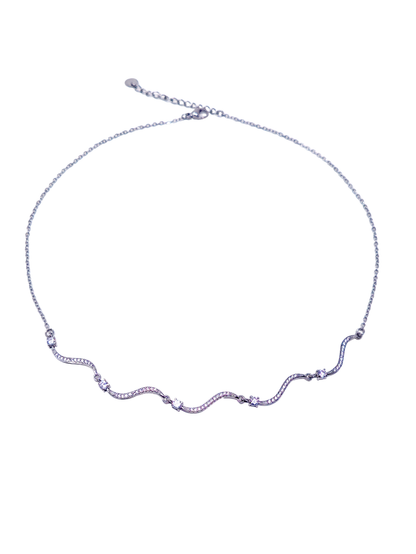 Collana Girocollo "Artemide" Silver