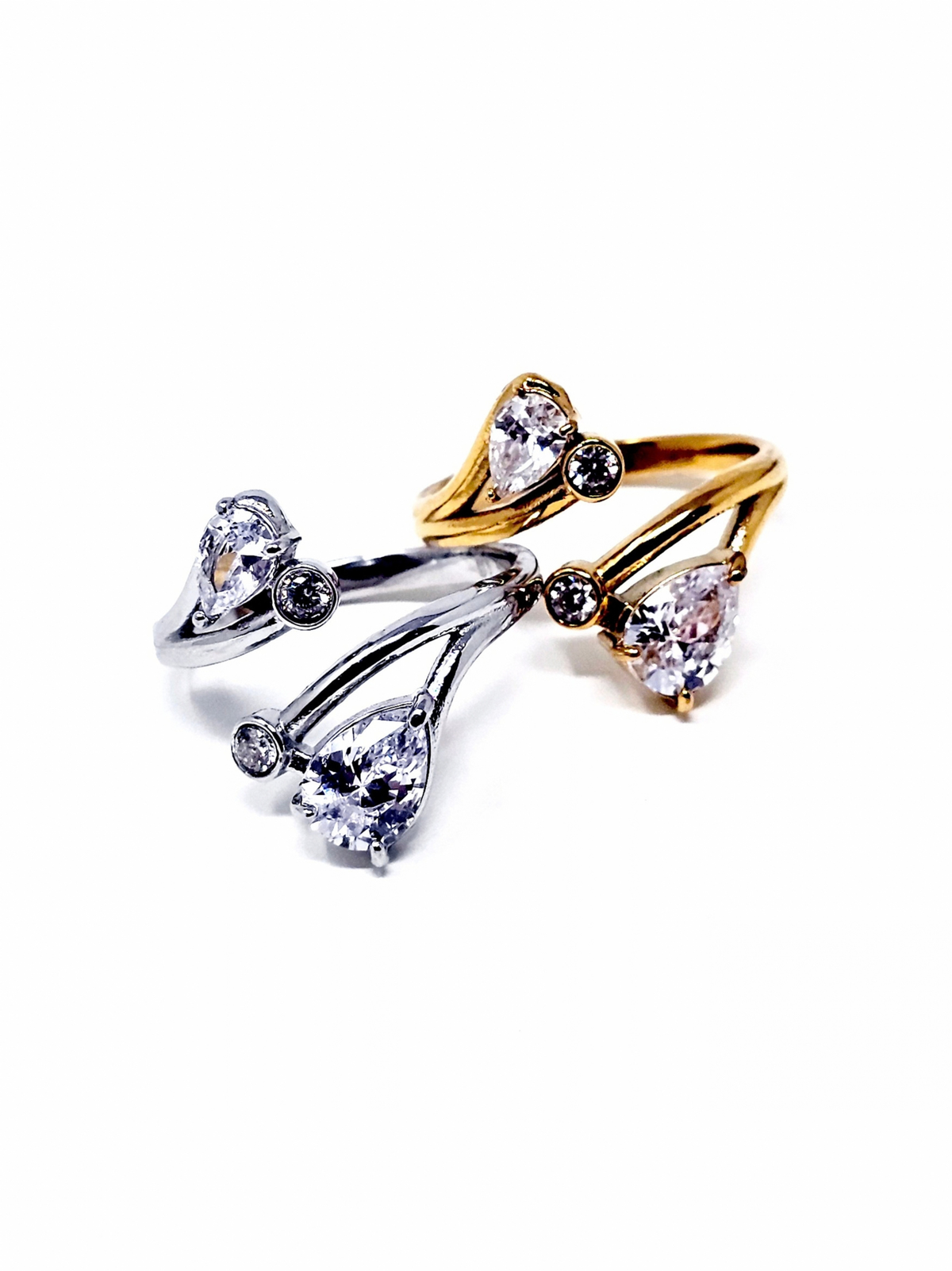 Anello Regolabile "Essenza" Gold o Silver